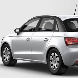 Zestaw folii na łuk dachu oraz pokrywę bagażnika w kolorze kontrastowym