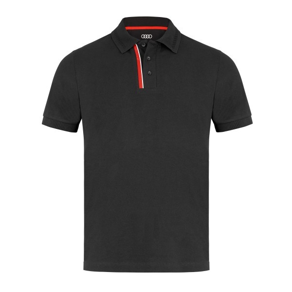 Koszulka polo Audi Sport, męska, czarna, 2XL