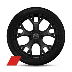 Koło Audi Sport, wzór 5-ramienny Peak z napisem RS