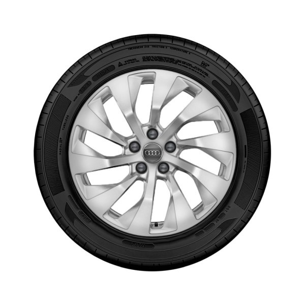 Koło, wzór 10-ramiennej turbiny