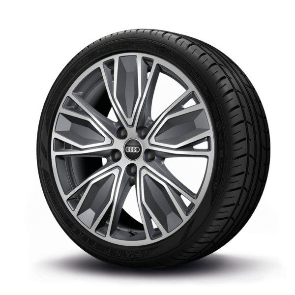 Koło, wzór V z 5 podwójnymi szprychami