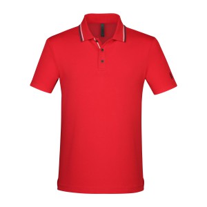 Koszulka polo Audi, męska, czerwona XL