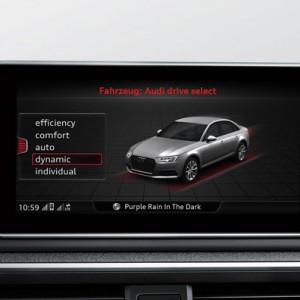 Doposażenie w Audi drive select