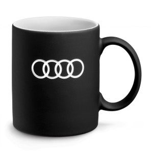 Kubek Audi, czarny