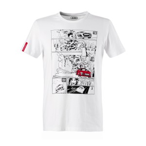 Koszulka męska Komiks Audi Sport