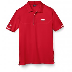 Koszulka polo męska Audi Sport, czerwona