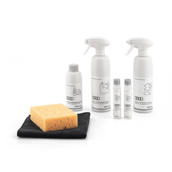 Zestaw środków czyszczących z torbą