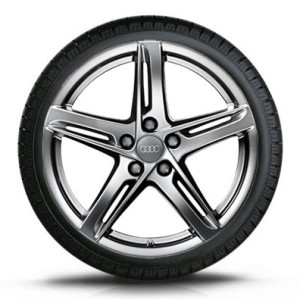 Kompletne koło zimowe A5 245/40 R18 PRAWE