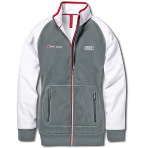 Wiatrówka, damska, XL, Audi Sport, biało szara