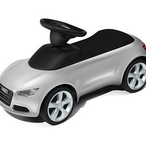 Samochodzik dziecięcy Audi quattro, srebrny