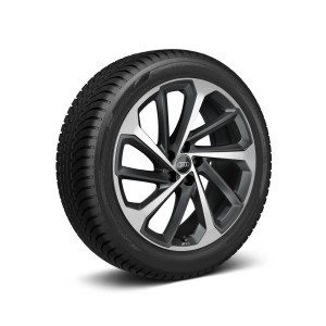 Koło Audi Sport, z 5 podwójnymi szprychami Twist