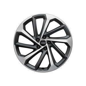 Obręcz Audi Sport, 5 szprych podwójnych Twist z napisem RS