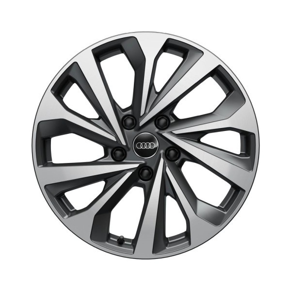 Obręcz, wzór dynamiczny z 5 szprychami podwójnymi