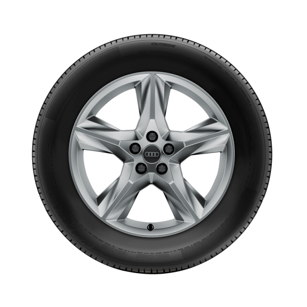 Koło, wzór gwiazdy z 5 szprychami