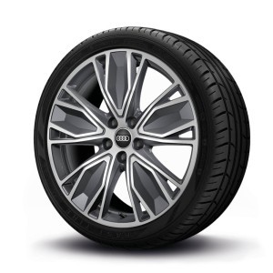 Koło, wzór V z 5 podwójnymi szprychami