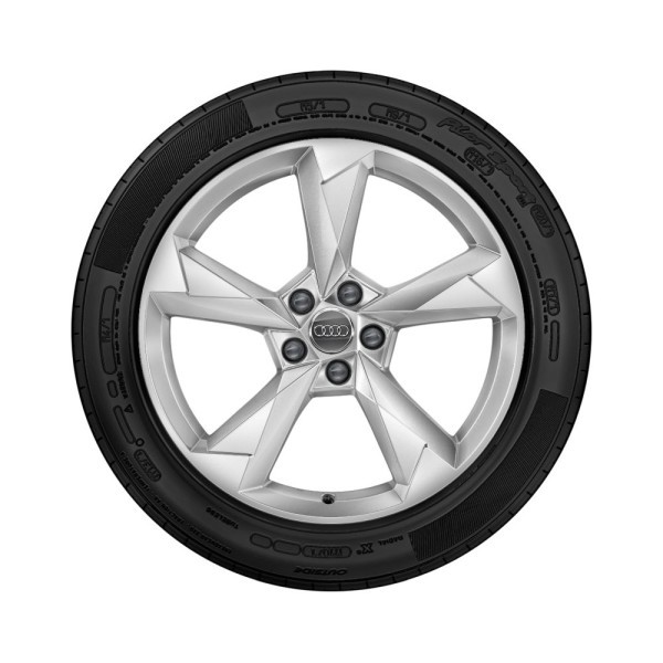 Koło, wzór 5-ramienny dynamiczny