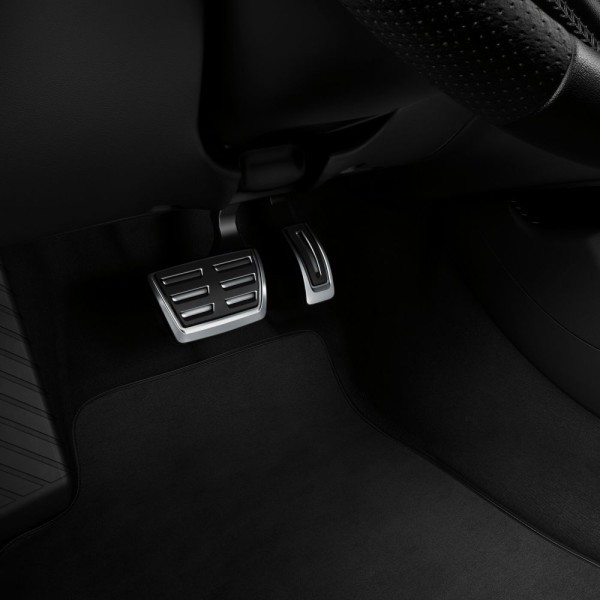 Nakładki na pedały ze stali nierdzewnej