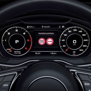 Aktywacja rozpoznawania znaków drogowych w oparciu o kamery