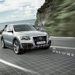 Uchwyt GPS do asystenta lokalizacji Audi