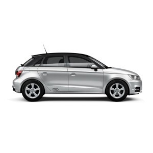 Folie dekoracyjne pierścienie Audi